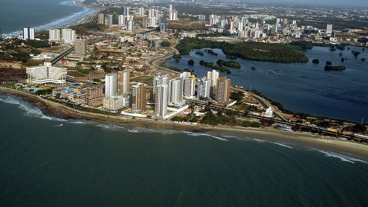 Concurso do Imesc MA - vista aérea do estado do Maranhão