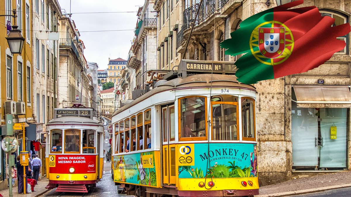 Bondinhos circulam pelas ruas de Lisboa, capital de Portugal - Divulgação