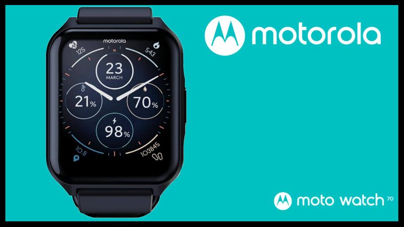 Moto Watch 70 - Divulgação