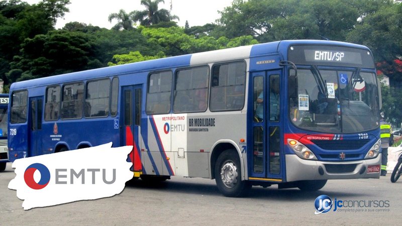 Ônibus da Empresa Metropolitana de Transportes Urbanos de São Paulo - Foto: EMTU Imprensa