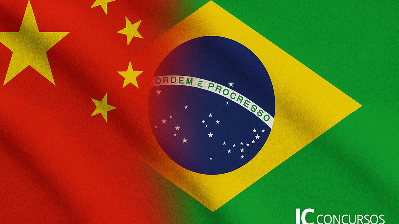 Relação Comercial Brasil x China - JC Concursos
