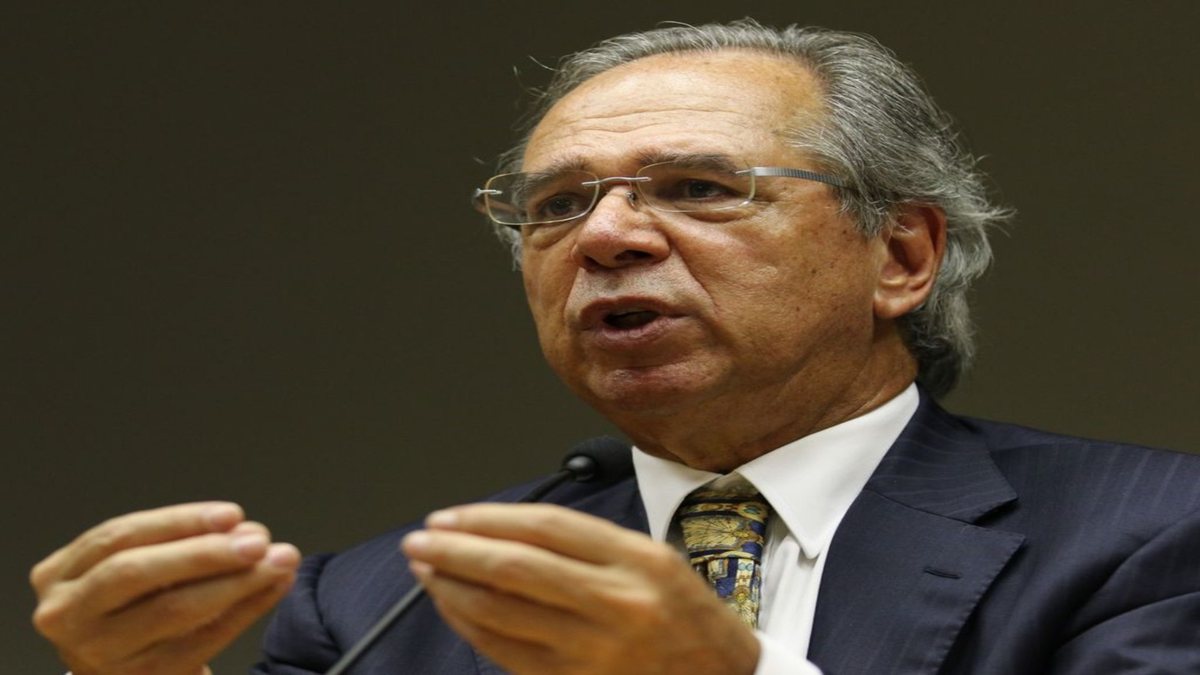 Ministro da Economia Paulo Guedes defende a privatização da Petrobras - Agência Brasil