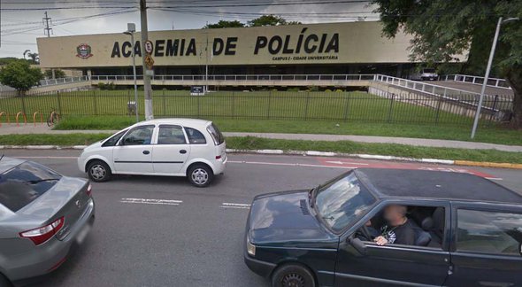 Concurso Polícia Civil SP: prédio da academia de polícia, na capital de São Paulo - Reprodução Google Street View