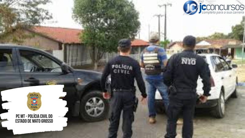 None - Concurso PC MT: servidores da PC MT divulgação