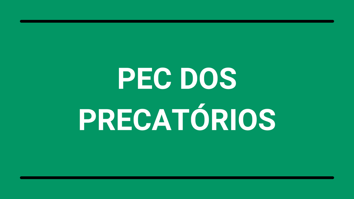 PEC dos Precatórios avança no Senado - JC Concursos
