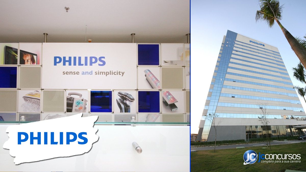 Philips tem vagas abertas em diversas áreas