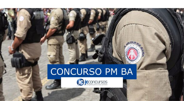 Concurso PM BA - Soldado - Divulgação