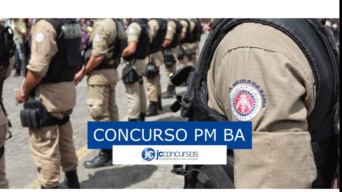 Concurso PM BA: Soldado da PM BA