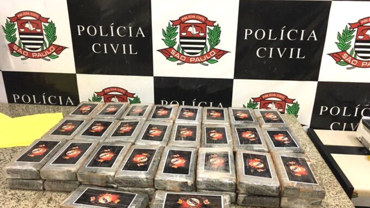 Museu da Polícia Civil de São Paulo: drogas apreendidas pela PCSP - Divulgação/Denarc