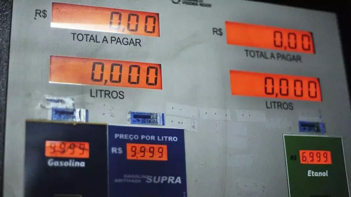 Bomba de gasolina da Petrobras - Agência Brasil - Bomba de gasolina da Petrobras