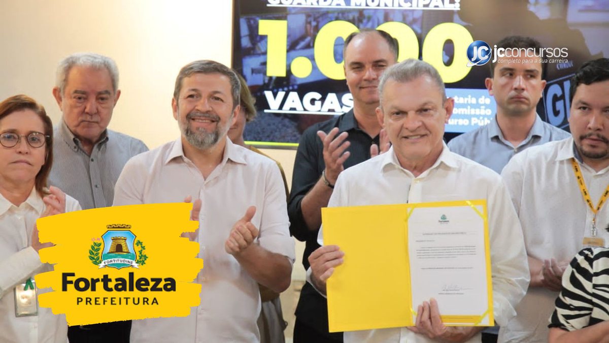 Concurso Prefeitura de Fortaleza CE: edital de 2 mil vagas previsto para janeiro, segundo prefeito