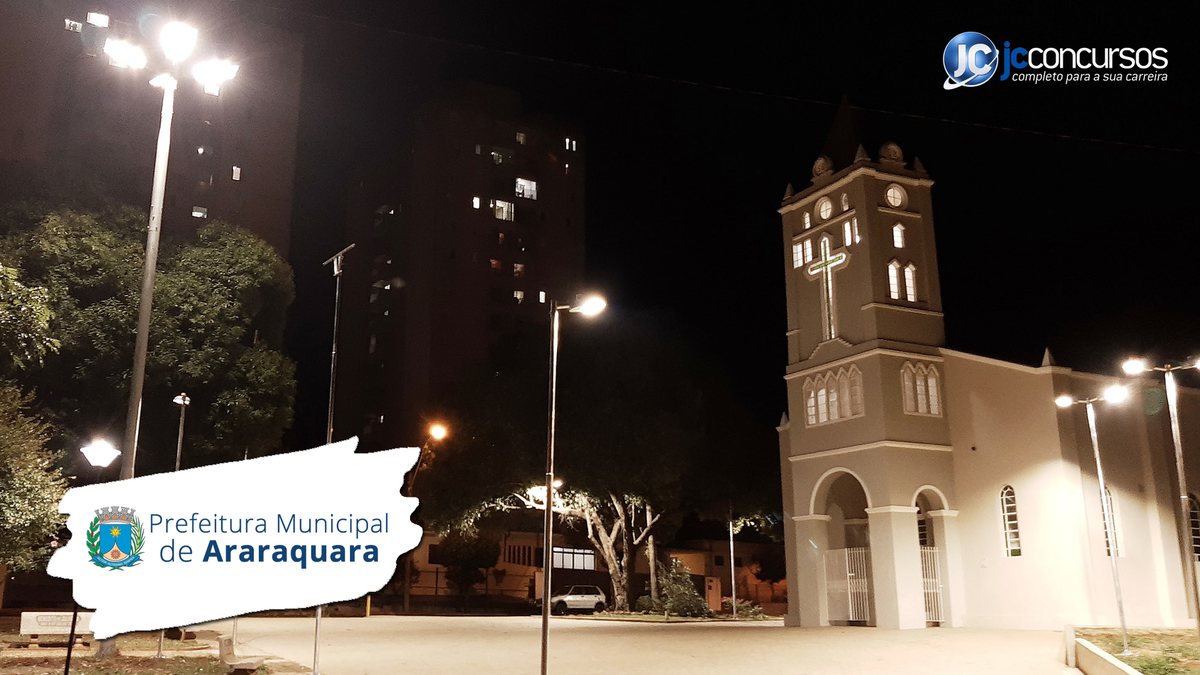 Concurso Prefeitura de Araraquara: cidade no interior de SP