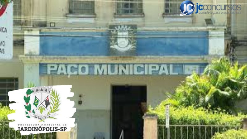 None - Concurso Prefeitura de Jardinópolis SP: sede da prefeitura de Jardinópolis SP divulgação
