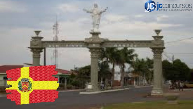 None - Concurso Prefeitura de Nantes SP: entrada de Nantes SP divulgação