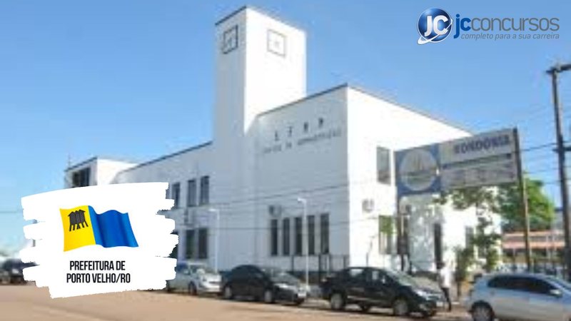 None - Concurso GCM Porto Velho RO: sede da prefeitura de Porto Velho RO Divulgação