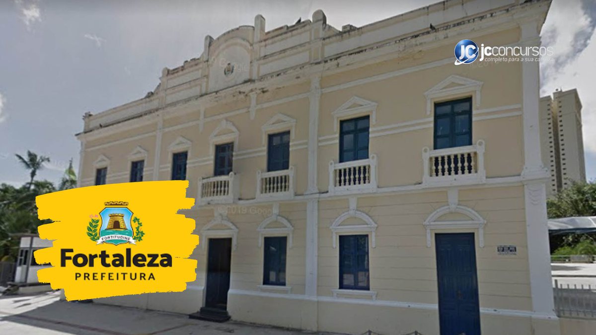 Prédio da Prefeitura de Fortaleza, no Ceará