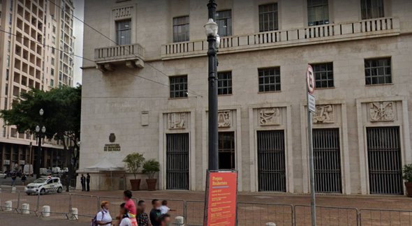 None - Concurso Prefeitura SP: sede da Prefeitura de São Paulo Google Maps