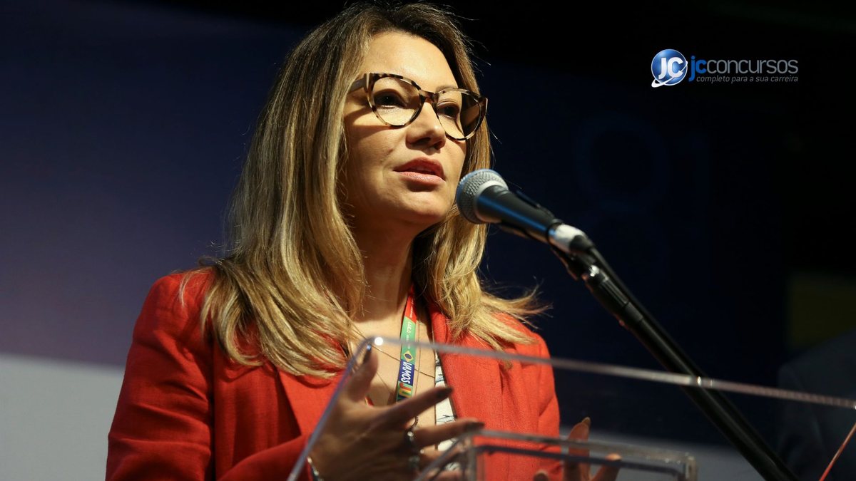 Primeira-dama Janja fala durante evento - Agência Brasil