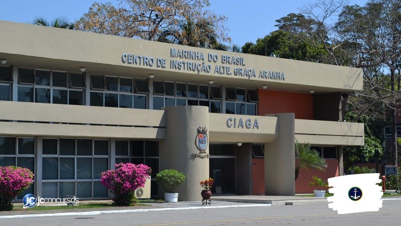 Processo seletivo da Marinha: curso é ministrado no Ciaga, na capital fluminense - Foto: Divulgação