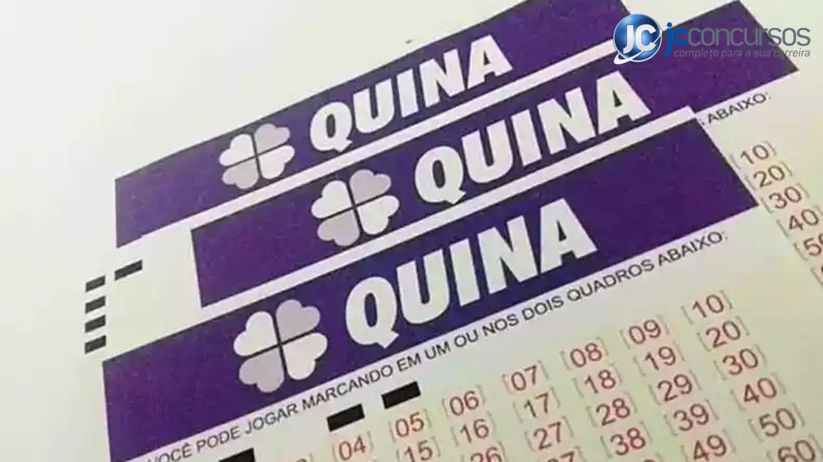 Ninguém acerta os 5 números da Quina, mas 75 mil pessoas ganharam até R$ 11 mil; veja o resultado