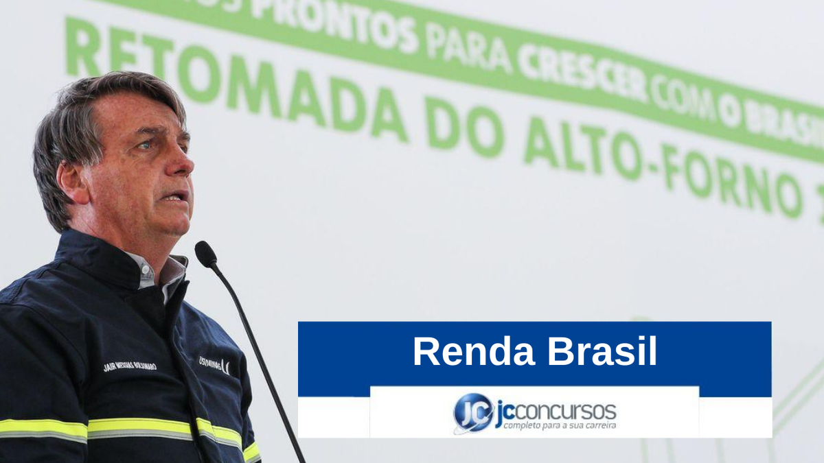 Proposta do Renda Brasil está suspensa, afirma Bolsonaro