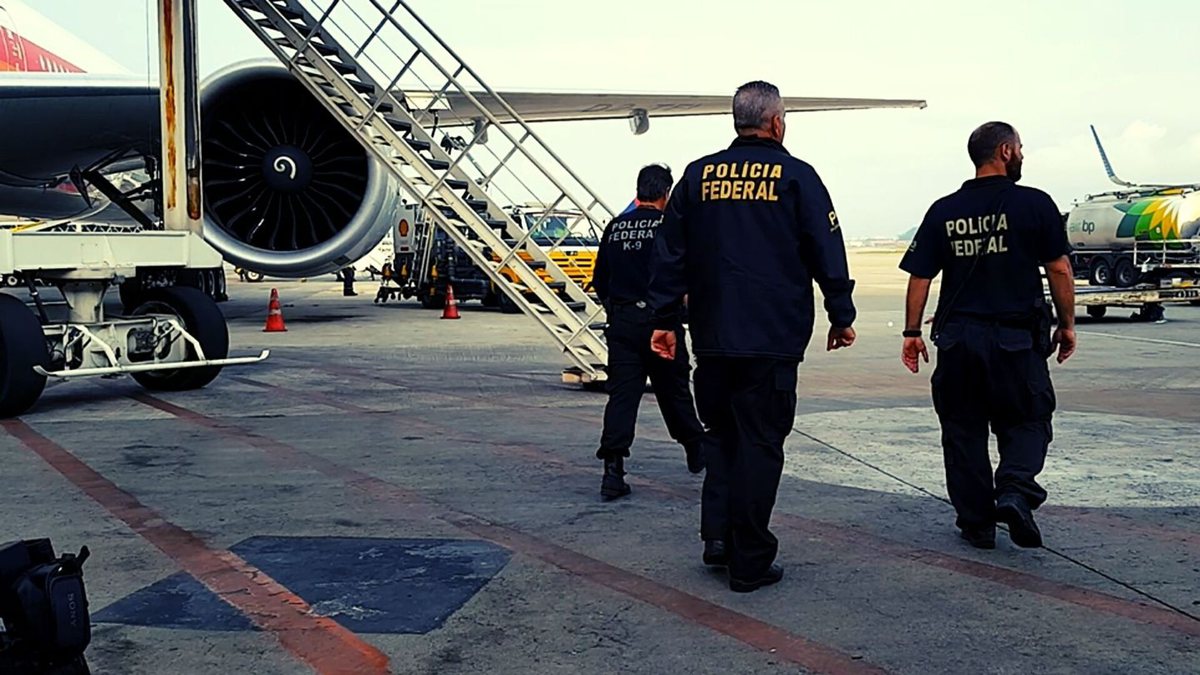 Passageiro é preso com mais de 9Kg de cocaína em atuação da PF e Receita Federal - Divulgação