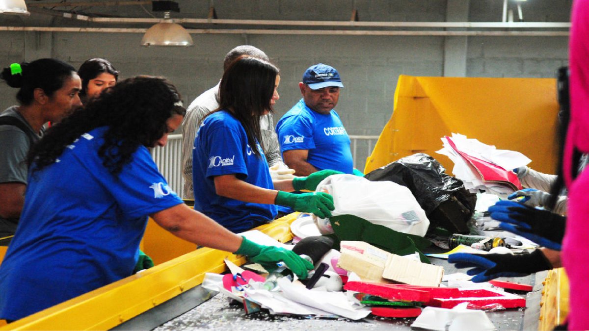 A lei estabeleceu incentivos à indústria da reciclagem - Agência Brasil