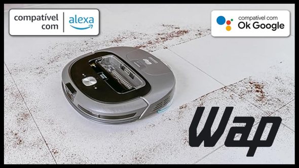 Robô Aspirador WAP ROBOT WCONNECT - Divulgação