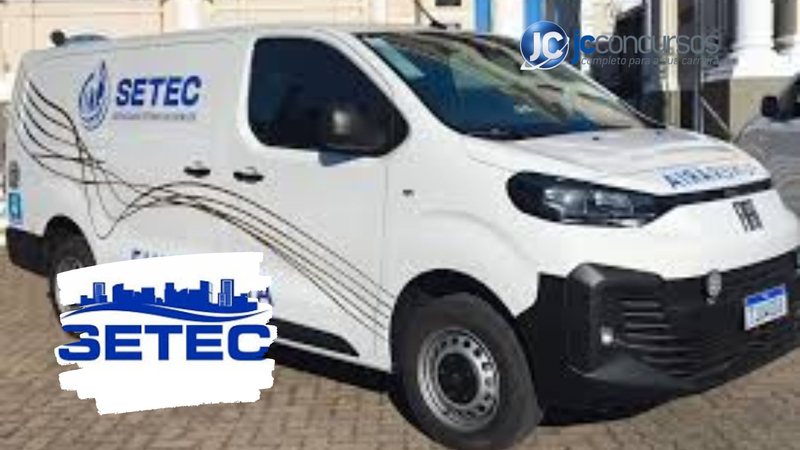 None - Concuso Setec Campinas SP: veículo da Setec Campinas divulgação redes sociais