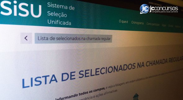 Já é possível consultar as vagas disponíveis no SiSU - Agência Brasil