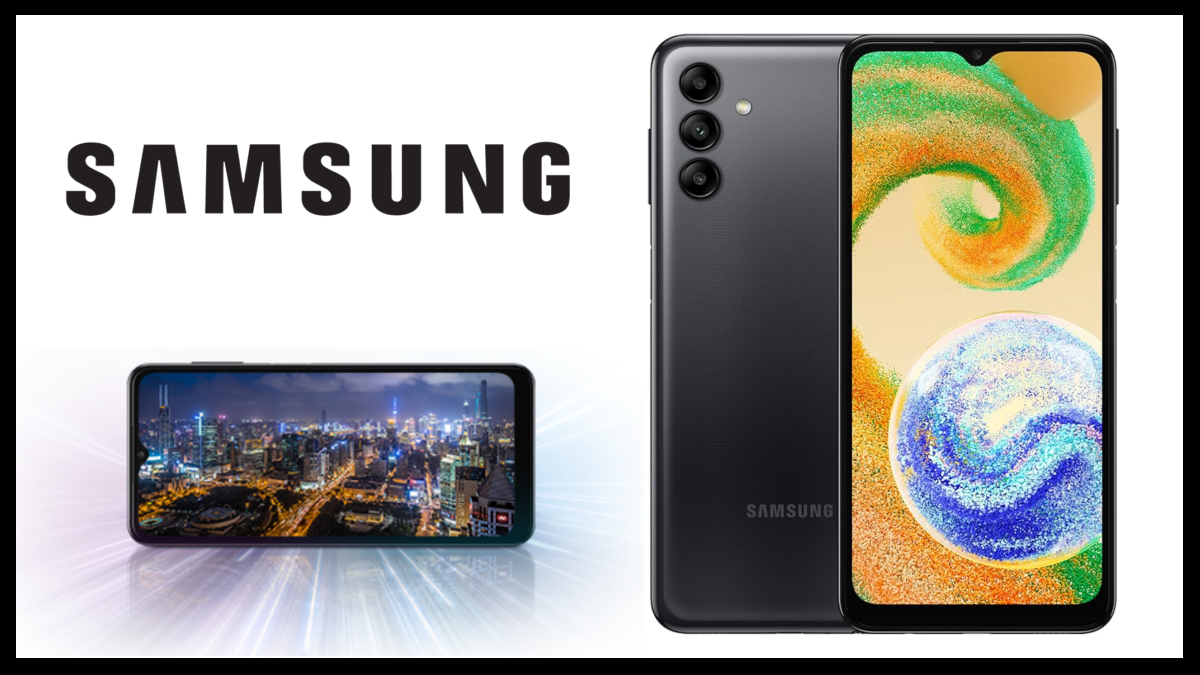 Smartphone Samsung Galaxy A04s - Divulgação