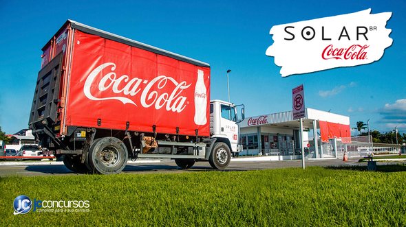 Caminhão de entrega da Solar Coca-Cola Brasil - Divulgação
