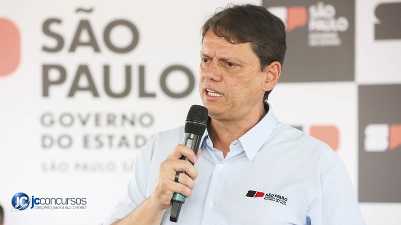 Tarcísio de Freitas, governador de São Paulo - Foto: Paulo Guereta/Governo do Estado SP