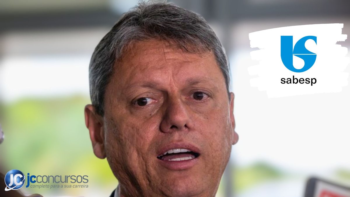 Governador de SP Tarcísio de Freitas durante coletiva de imprensa - Agência Brasil