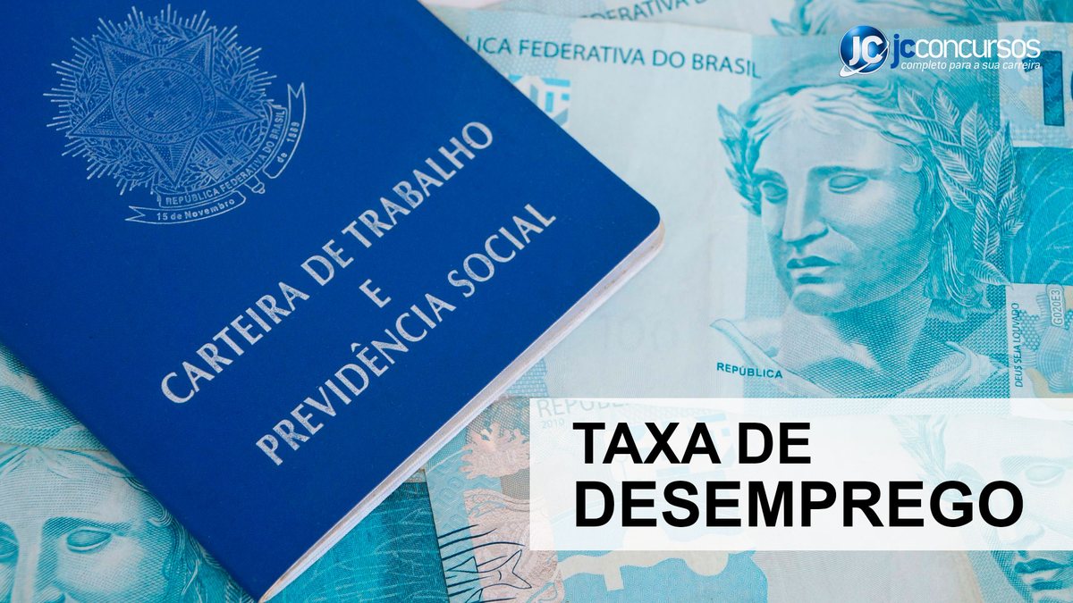 Taxa de Desemprego no Brasil - Divulgação