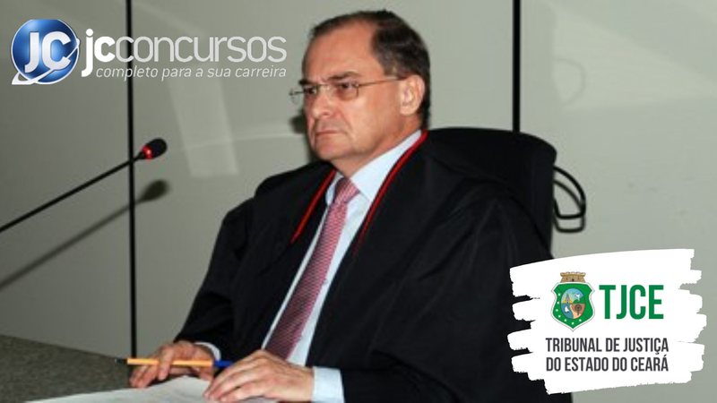 None - Concurso TJ CE: presidente do TJ CE, desembargador Abelardo Benevides Moraes, TRE CE