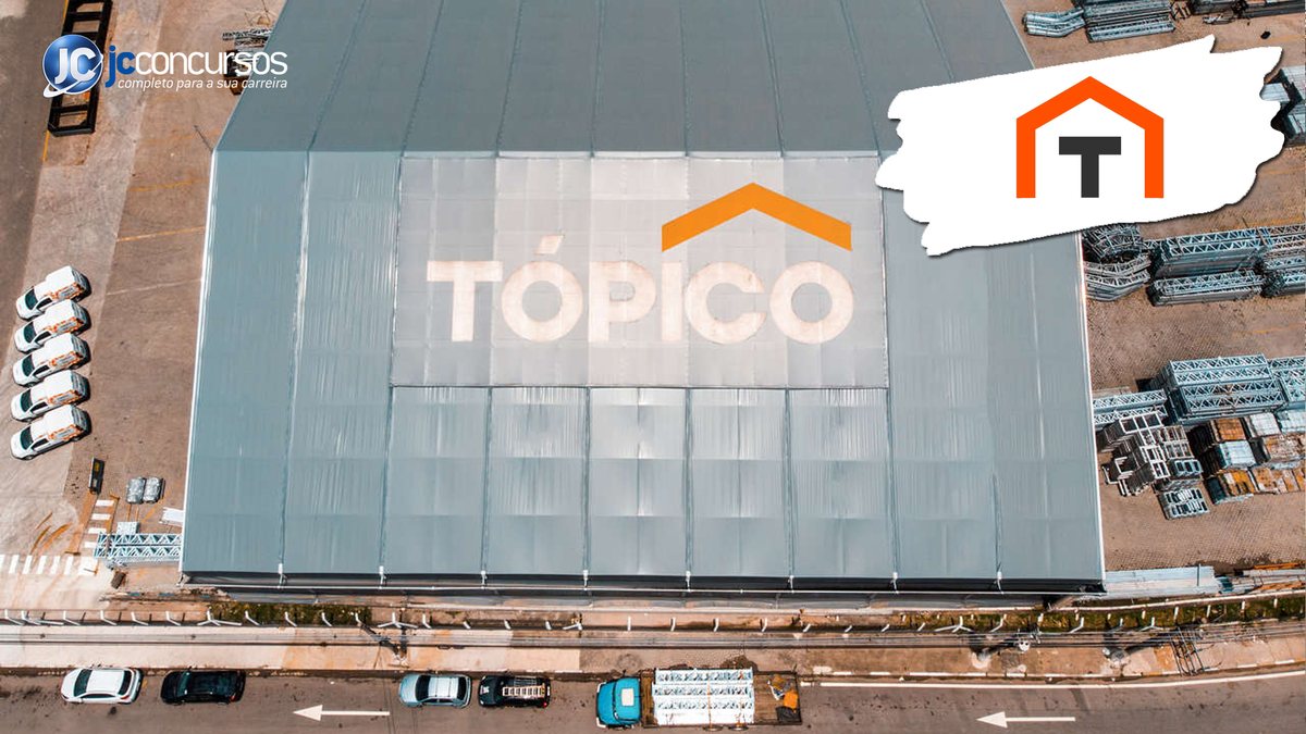 Vista aérea da empresa Tópico - Divulgação