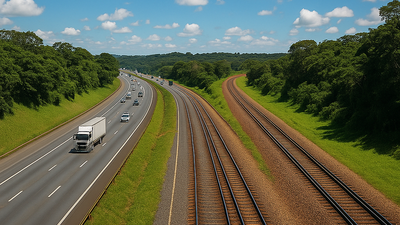 Transporte e Logistica no Brasil - JC Concursos