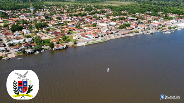 Concurso da Prefeitura de São Domingos do Capim: vista aérea do município - Foto: Marco Santos/Ag. Pará