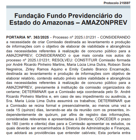 comissão