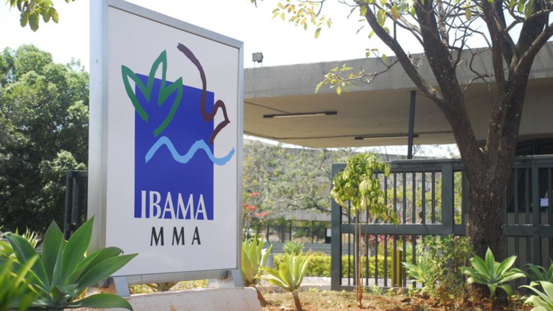 Fachada de unidade do Ibama