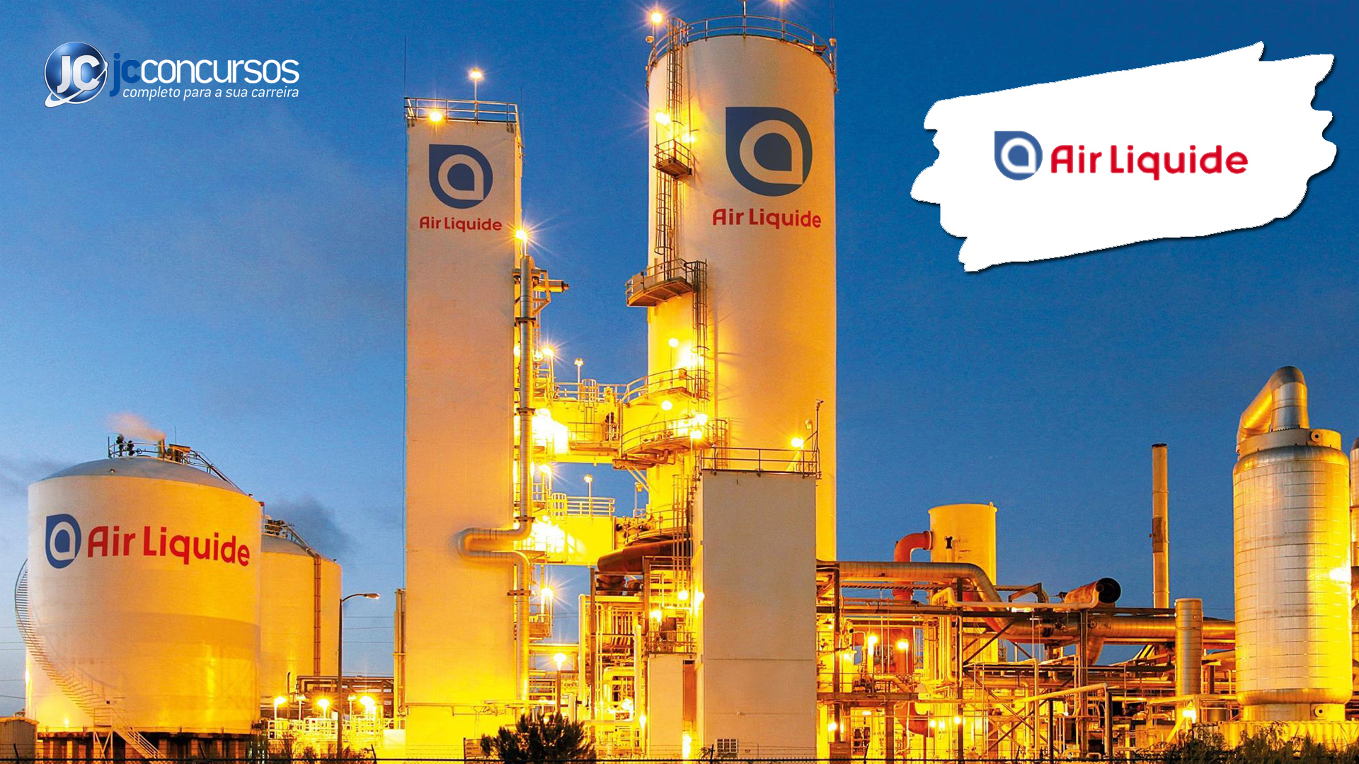 Air Liquide Brasil recebe inscrições para estágio até dia 30 de novembro