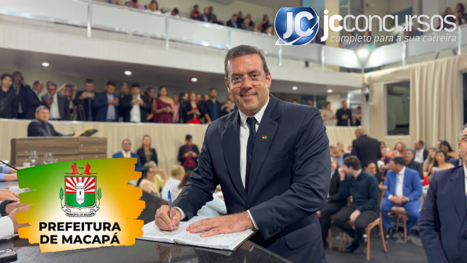 Concurso Prefeitura de Macapá AP: durante posse, prefeito anuncia nova ...