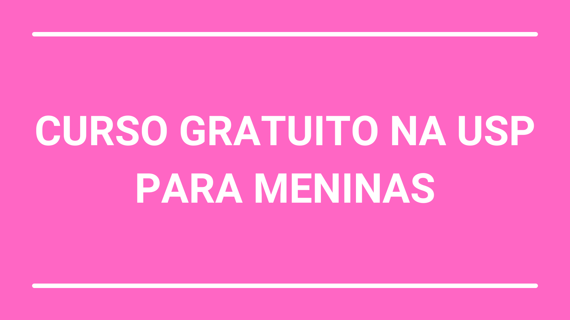 Estudante cria clube de programação para meninas - Instituto de