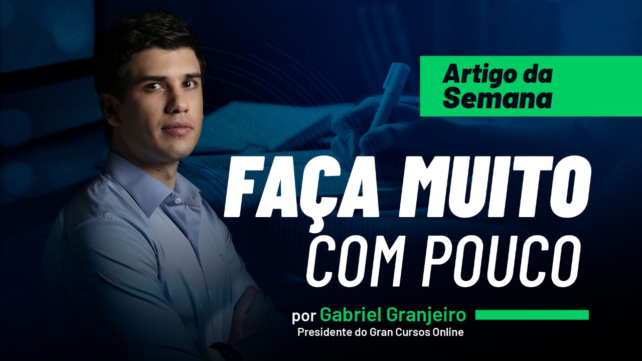 Gabriel Granjeiro Faça muito pelo pouco que tem